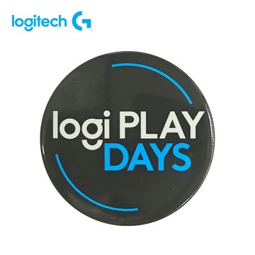 Logitech 羅技PLAY logo徽章