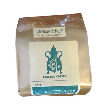 季洋 濃郁義大利式咖啡豆-1/4磅