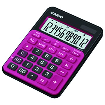 CASIO MS-20NC-BRD 12位元桌上型計算機(黑桃)