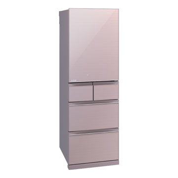 mitsubishi 三菱mr-bc46z-p-c 455l五门变频水晶粉日制冰箱