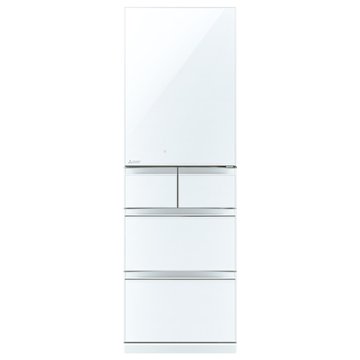 MITSUBISHI 三菱 MR-B46F-W-C 455L五門玻璃鏡面變頻水晶 冰箱