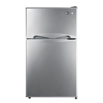 TECO 東元R1011S 100L雙門爵士灰冰箱