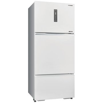 SANLUX 臺灣三洋 SR-V480C 475L三門變頻琉璃白冰箱