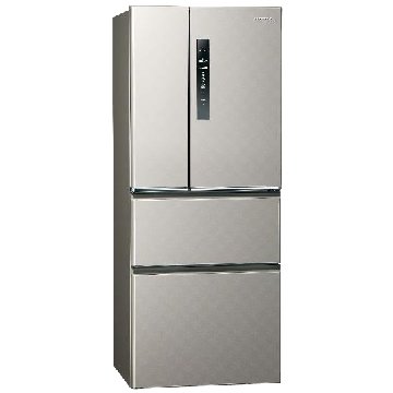 panasonic 国际牌nr-d509hv-s 500l四门变频无边框银河灰冰箱(福利品