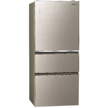 Panasonic NR-C610NHGS-N 610L三門變頻無邊框玻璃翡翠金冰箱