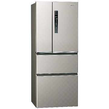 Panasonic NR-D500HV-S 500L四門變頻無邊框銀河灰冰箱