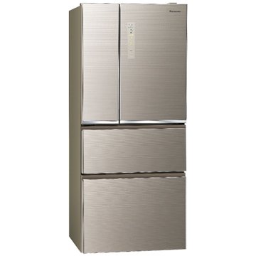 Panasonic NR-D610NHGS-N 610L四門變頻無邊框玻璃玻翡翠金冰箱