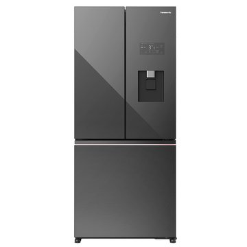 Panasonic  國際牌NR-C501PG-H1 495L三門變頻無邊框玻璃IOT冰水霸極緻灰電冰箱