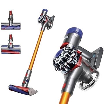 DYSON V8 carbon fibre 155W手持無線吸塵器(金)(星光折扣)