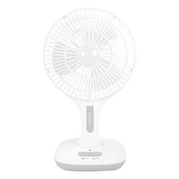 KINYO CF-870 8吋充插兩用可折疊桌上/吊掛兩用扇(白色)