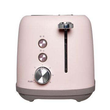 SAMPO 聲寶TR-CA65C 美型6段烤色/解凍/厚片烤麵包機粉色