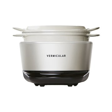  Vermicular MINI日製IH鑄鐵電子鍋_海鹽白 