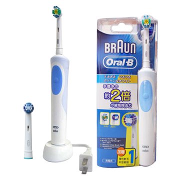 BRAUN 歐樂B D12-活力美白電動牙刷(2入超值組)
