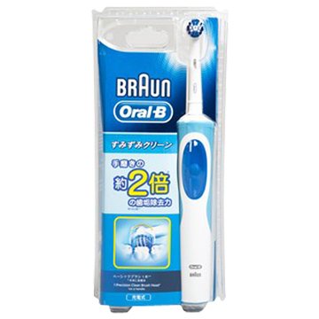 BRAUN 德國百靈百靈刮鬍刀贈品-歐樂B D12N電動牙刷