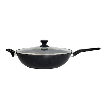  半藏HANZO淘金鐵炒鍋34CM(XZ292)