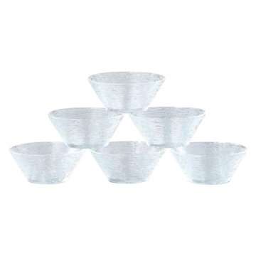  玻璃點心碗6入