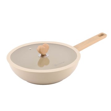 SAMPO 聲寶聲寶冰箱贈-R4NC2/德國Carl 愛心系列 28cm單柄炒鍋