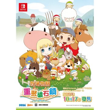 任天堂 NS 牧場物語 重聚礦石鎮 中文版