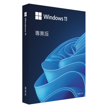 Microsoft 微軟 Windows 11 專業彩盒版(中文)