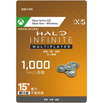 Microsoft 微軟 XBOX Halo 1000點-數位下載版