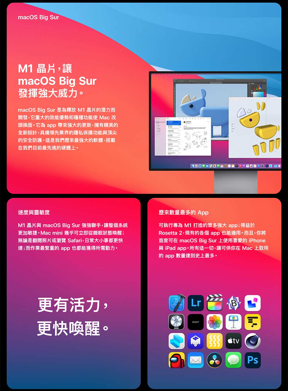 APPLE 蘋果Mac mini M1晶片8核心/256G(MGNR3TA/A)(福利品出清)｜順發