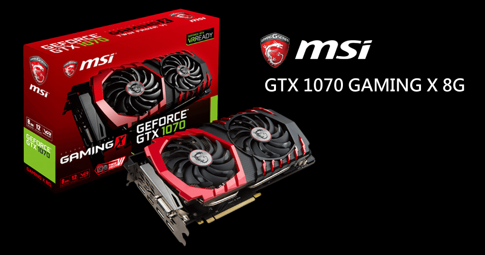 GGA42-46 激安 グラフィックボード msi GeForce GTX 1070 GDDR5 8GB