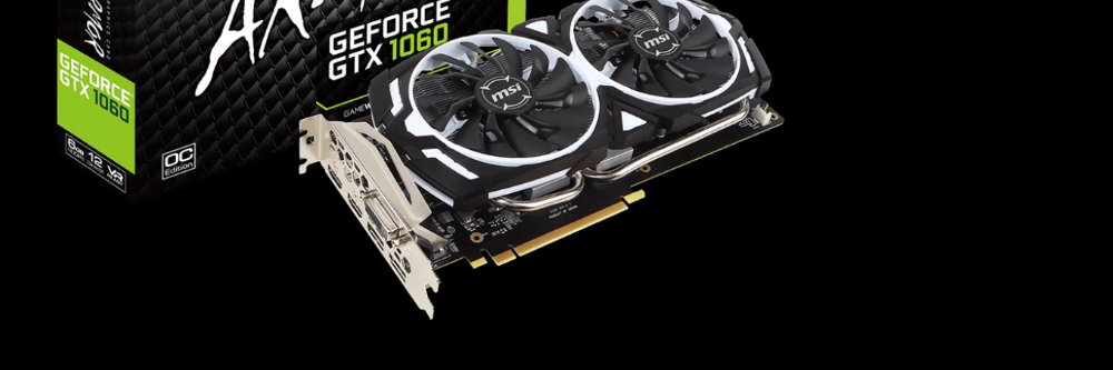 GeForce GTX1060 ARMOR G6 OCV1［10000円お得］ MSI GeForce GTX 1060